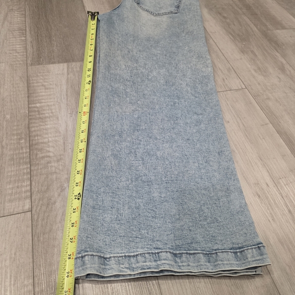 Nicole Miller Light Blue Wide Leg Jeans Size 14 - Picture 6 of 11